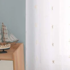 Deconovo Tende In Voile Ricamo A Pentagramma Con Occhielli 2 Pezzi 140x175 Cm ( LxA ) - Lino -Vendite ATMOSPHERA || None || Maxwell & Williams 59938255 4