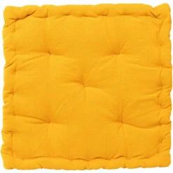 CUSCINO DA PAVIMENTO/FUTON RONA 40X40 CM SENAPE