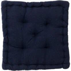 CUSCINO DA PAVIMENTO/FUTON RONA 40X40 CM BLU NAVY