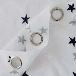 Deconovo Tende In Voile Ricamo A Pentagramma Con Occhielli 2 Pezzi 140x183 Cm ( LxA ) - Grigio -Vendite ATMOSPHERA || None || Maxwell & Williams 59997448 4