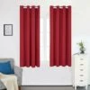 Deconovo Tende Semi-Oscuranti Termiche Con Fodere Argento 2 Pezzi 117x138 Cm ( LxA ) - Rosso -Vendite ATMOSPHERA || None || Maxwell & Williams 59999000 1