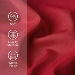 Deconovo Tende Semi-Oscuranti Termiche Con Fodere Argento 2 Pezzi 117x138 Cm ( LxA ) - Rosso -Vendite ATMOSPHERA || None || Maxwell & Williams 59999000 5