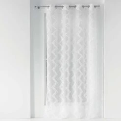 TENDA C/OCCHIELLI 140X280 VELOSABBIA FILI TAGLIATI DANY B/CO Colore Bianco