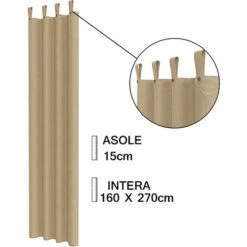Tenda Gazebo Da Esterno Idrorepellente Resistente Impermeabile Antimuffa Con Passanti E Bottoni Tenda Oscurante Per Giardino Balcone Piscina Terrazzo 150 X 270 Cm Colore Beige 9 Tenda Gazebo Da Esterno Idrorepellente Resistente Impermeabile Antimuffa Con Passanti E Bottoni Tenda Oscurante Per Giardino Balcone Piscina Terrazzo 150 X 270 Cm Colore Beige -Vendite ATMOSPHERA || None || Maxwell & Williams 60352320 3