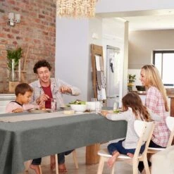 Deconovo Tovaglia Impermeabile Per Cucina In Finto Lino 1 Pezzo 150x200 Cm - Grigio Scuro -Vendite ATMOSPHERA || None || Maxwell & Williams 60367645 3