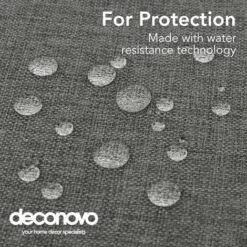 Deconovo Tovaglia Impermeabile Per Cucina In Finto Lino 1 Pezzo 150x200 Cm - Grigio Scuro -Vendite ATMOSPHERA || None || Maxwell & Williams 60367645 4