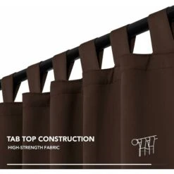 Deconovo Tende Oscuranti Termiche Con Passanti Tinta Unita 2 Pezzi 140x175 Cm ( LxA ) - Cioccolato -Vendite ATMOSPHERA || None || Maxwell & Williams 60370219 5