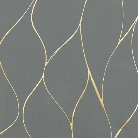 Deconovo Tende Oscuranti Con Motivo Fili D'Oro Moderne Con Anelli 2 Pezzi 140x180 Cm ( LxA ) - Grigio Chiaro 7 Deconovo Tende Oscuranti Con Motivo Fili D'Oro Moderne Con Anelli 2 Pezzi 140x180 Cm ( LxA ) - Grigio Chiaro - immagine 5