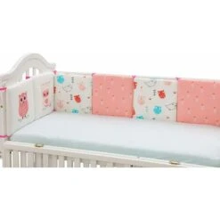 Paraurti Per Lettino - Protezione Per La Sponda Della Culla Imbottito, Paraurti Lenzuola Di Protezione Per Bambini Protezione Del Letto Protezione Della Testa Anti-urto Cuscini Regolabili, 30x30 Cm (6 -Vendite ATMOSPHERA || None || Maxwell & Williams 63844108 4