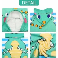 Asciugamano Con Cappuccio Poncho Per Bambini, Telo Mare/bagno Per Doccia, Piscina, Per Ragazzi, Ragazze, Bambini, 2-8 Anni, Accappatoio -Vendite ATMOSPHERA || None || Maxwell & Williams 63852724 4