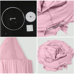 Randaco Letto A Baldacchino Regalo Decorazione Per Bambini Fantasia Baldacchino Zanzariera Tutt'intorno Al Lettino -Vendite ATMOSPHERA || None || Maxwell & Williams 63861535 5