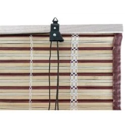 Tapparella In Listelli Bambu' Bordo Cotone 100x160H Cm Midollino Colore Naturale Elisa -Vendite ATMOSPHERA || None || Maxwell & Williams 64305671 3