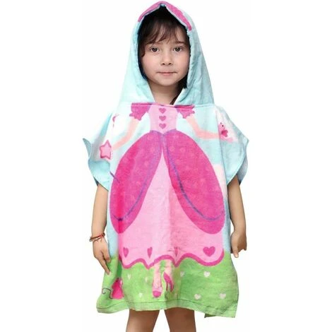 Kueatily Telo Da Bagno A Mantella Con Cappuccio Ad Asciugatura Rapida Per Bambini, 60 Cm 3 Kueatily Telo Da Bagno A Mantella Con Cappuccio Ad Asciugatura Rapida Per Bambini, 60 Cm