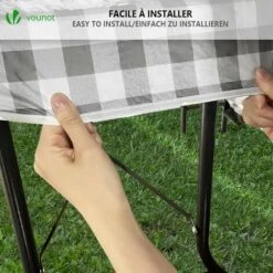 VOUNOT 3 Pezzi Tovaglie Per Tavoli Panche Da Birreria, Copritavolo Esterno In Vinile A Quadretti 11 VOUNOT 3 Pezzi Tovaglie Per Tavoli Panche Da Birreria, Copritavolo Esterno In Vinile A Quadretti -Vendite ATMOSPHERA || None || Maxwell & Williams 65042800 5