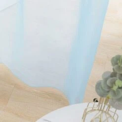 Deconovo Tende Per Interni Decorative In Voile Con Anelli 2 Pezzi 140x260 Cm Azzurro -Vendite ATMOSPHERA || None || Maxwell & Williams 65209557 3