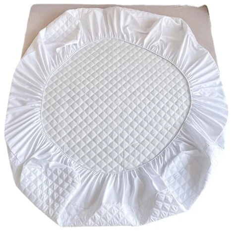 SOEKAVIA Coprimaterasso Impermeabile Bonnet Flap 20-30cm Coprimaterasso Morbido E Silenzioso Per Letto Adulto E Bambino Grigio (90 X 200 Cm) 7 SOEKAVIA Coprimaterasso Impermeabile Bonnet Flap 20-30cm Coprimaterasso Morbido E Silenzioso Per Letto Adulto E Bambino Grigio (90 X 200 Cm) - immagine 5
