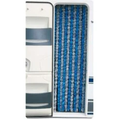 Tenda Di Ciniglia Per Porta Camper 56/200 Grigio Blu Arisol Campeggio Casa