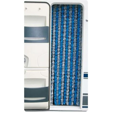 Tenda Di Ciniglia Per Porta Camper 56/200 Grigio Blu Arisol Campeggio Casa 3 Tenda Di Ciniglia Per Porta Camper 56/200 Grigio Blu Arisol Campeggio Casa