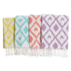 1 ASCIUGAMANO IN COTONE 180X100CM COLORI ASSORTITI