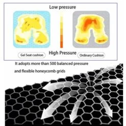 Cuscino Per Sedia, Cuscino Antidecubito, Allevia La Pressione Sull'ortopedico Con Rivestimento Antiscivolo Per Auto/ufficio/casa/sedia A Rotelle -Vendite ATMOSPHERA || None || Maxwell & Williams 66561709 3