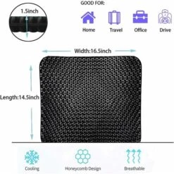 Cuscino Per Sedia, Cuscino Antidecubito, Allevia La Pressione Sull'ortopedico Con Rivestimento Antiscivolo Per Auto/ufficio/casa/sedia A Rotelle -Vendite ATMOSPHERA || None || Maxwell & Williams 66561709 5