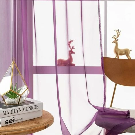 Tenda Velata Viola 140x160 Cm Morbida Bastone Tenda Corta Tasca Pronta Da Appendere Tende Velate Per Interni Tende Semitrasparenti Per Piccole Finestre Soggiorno Cucina Moderna Camera Da Letto Ragazza 6 Tenda Velata Viola 140x160 Cm Morbida Bastone Tenda Corta Tasca Pronta Da Appendere Tende Velate Per Interni Tende Semitrasparenti Per Piccole Finestre Soggiorno Cucina Moderna Camera Da Letto Ragazza - immagine 4