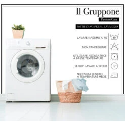 Parure Copripiumino Matrimoniale Sacco E Federe Due Piazze Fioriantichi Blu -Vendite ATMOSPHERA || None || Maxwell & Williams 67461336 2