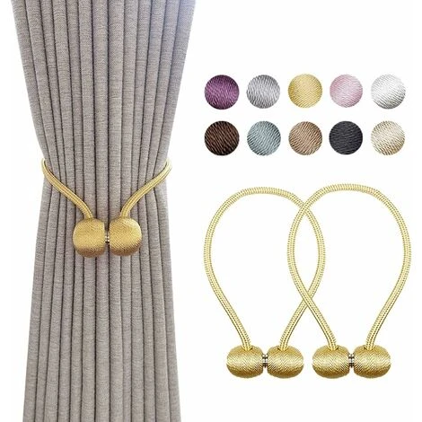 Fermatende Magnetiche Per Tende, Fermacravatte Alla Moda Accessori Per Tende Con Fibbia Per Tende Per La Casa, La Camera Da Letto, L'ufficio, Beige (2 Pezzi - Luz De Oro) 3 Fermatende Magnetiche Per Tende, Fermacravatte Alla Moda Accessori Per Tende Con Fibbia Per Tende Per La Casa, La Camera Da Letto, L'ufficio, Beige (2 Pezzi - Luz De Oro)