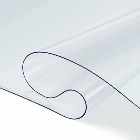 GroupM Nappe Transparente 2.0mm, 90*160 Nappe Transparente Imperméable Et Résistante à L'huile 4 GroupM Nappe Transparente 2.0mm, 90*160 Nappe Transparente Imperméable Et Résistante à L'huile - immagine 2