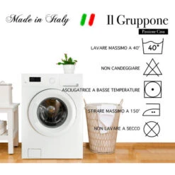 Copripiumino 100 % Cotone Sacco E Federe Prodotto Italiano Con Stampe Moderne In Morbido Cotone Disegni Moderni In Più Colori Polare Blu - Singolo -Vendite ATMOSPHERA || None || Maxwell & Williams 69640987 2