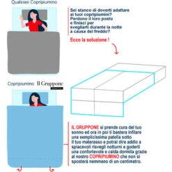 Copripiumino 100 % Cotone Sacco E Federe Prodotto Italiano Con Stampe Moderne In Morbido Cotone Disegni Moderni In Più Colori Polare Blu - Singolo -Vendite ATMOSPHERA || None || Maxwell & Williams 69640987 3