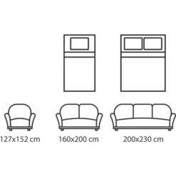 Coperta Plaid In Pile Sherpa Invernale Tinta Unita 440 Gr/Mq Beige - Plaid 127x152 -Vendite ATMOSPHERA || None || Maxwell & Williams 69640993 4