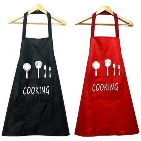 MINKUROW Confezione Da 2 Grembiuli, Grembiule Da Cucina Impermeabile Con Tasche, Grembiule Da Cucina Regolabile, Grembiule Da Barbecue, Grembiule Con Bavaglino, Bar, Ristorante, Grembiule Da Cucina Pe 3 MINKUROW Confezione Da 2 Grembiuli, Grembiule Da Cucina Impermeabile Con Tasche, Grembiule Da Cucina Regolabile, Grembiule Da Barbecue, Grembiule Con Bavaglino, Bar, Ristorante, Grembiule Da Cucina Pe