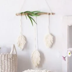 MINKUROW Fermatenda Per Tende, 4 Pezzi Fermatenda Per Tende Foglie Boho Porta Tende In Cotone Macramè Porta Tende Con Coulisse Tenda In Corda Di Cotone Beige -Vendite ATMOSPHERA || None || Maxwell & Williams 69789780 5