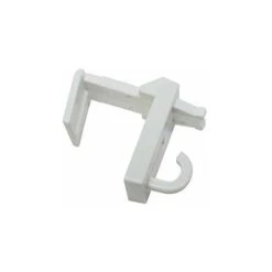 Gardinia Terminali Per Tende, ABS, Bianco, 2 Unità