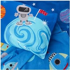 Rapport Set Composto Da Copripiumino E Federe A Tema Razzo Spaziale -Vendite ATMOSPHERA || None || Maxwell & Williams 70750244 2