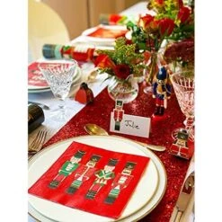 Talking Tables Runner Da Tavola Con Glitter, Colore: Rosso -Vendite ATMOSPHERA || None || Maxwell & Williams 70827963 3