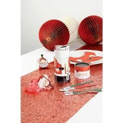 Talking Tables Runner Da Tavola Con Glitter, Colore: Rosso -Vendite ATMOSPHERA || None || Maxwell & Williams 70827963 4