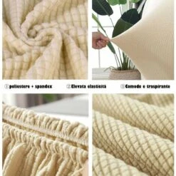 Copritestata Doppio Elastico Per Testiera Da 180 Cm Per Testiera Da 170-190 Cm -Vendite ATMOSPHERA || None || Maxwell & Williams 70835321 4