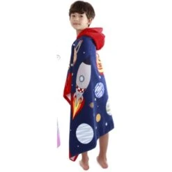Telo Mare Con Cappuccio Per Bambini, Asciugamano Mantello, Asciugamano Poncho Per Ragazzi E Ragazze, Molto Assorbente -Vendite ATMOSPHERA || None || Maxwell & Williams 70836263 4