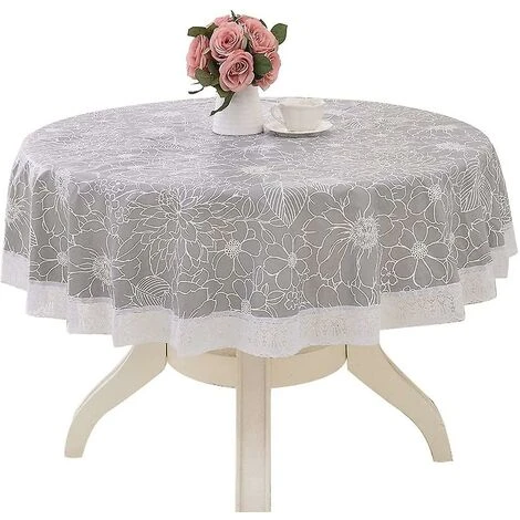 Tovaglia Rotonda Lavabile 180 Cm Impermeabile Antirughe Resistente Alle Macchie 3 Tovaglia Rotonda Lavabile 180 Cm Impermeabile Antirughe Resistente Alle Macchie