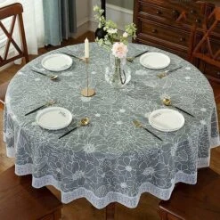 Tovaglia Rotonda Lavabile 180 Cm Impermeabile Antirughe Resistente Alle Macchie 11 Tovaglia Rotonda Lavabile 180 Cm Impermeabile Antirughe Resistente Alle Macchie -Vendite ATMOSPHERA || None || Maxwell & Williams 71079490 5