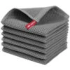 6 Pezzi 100% Cotone Strofinaccio Da Cucina Tessuto Waffle, Asciugamano Da Cucina Super Morbido Assorbente Ad Asciugatura Rapida, 33 X 33 Cm, Grigio Scuro -Vendite ATMOSPHERA || None || Maxwell & Williams 71080979 1