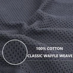 6 Pezzi 100% Cotone Strofinaccio Da Cucina Tessuto Waffle, Asciugamano Da Cucina Super Morbido Assorbente Ad Asciugatura Rapida, 33 X 33 Cm, Grigio Scuro -Vendite ATMOSPHERA || None || Maxwell & Williams 71080979 2