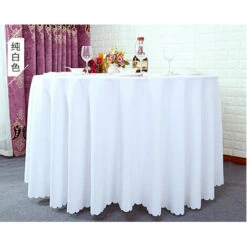 Tovaglia Tovaglia Rotonda Casa Ristorante Cerimonia Di Nozze Antirughe Antimacchia Decorazione Da Tavola Per Ricevimento Di Compleanno Bianco Rotondo:220cm -Vendite ATMOSPHERA || None || Maxwell & Williams 71145029 2