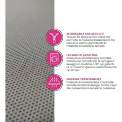 Topper Ancora Più Rigido, Correttore Materasso ORTOPEDICO H6 Cm, Tessuto Traspirante E Sfoderabile - AIR CAUCCIU 160x190 Cm Matrimoniale Standard -Vendite ATMOSPHERA || None || Maxwell & Williams 71545984 4