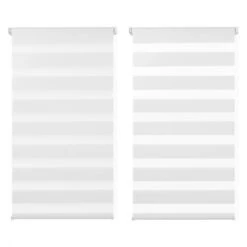 Set Di 2 Tende A Rullo Zebrate, Giorno E Notte, L 45 X H 170 Cm Max, Bianco -Vendite ATMOSPHERA || None || Maxwell & Williams 71918992 5