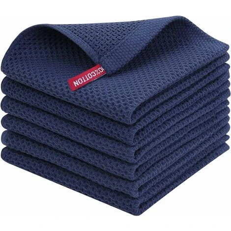 Asciugamano Da Cucina In Tessuto Waffle 100% Cotone, Asciugamano Da Cucina Super Morbido Assorbente Ad Asciugatura Rapida 4 Asciugamano Da Cucina In Tessuto Waffle 100% Cotone, Asciugamano Da Cucina Super Morbido Assorbente Ad Asciugatura Rapida - immagine 2