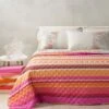 Caleffi - Copriletto-trapuntato Ibiza 100% Cotone Mediterraneo Singolo Fuxia -Vendite ATMOSPHERA || None || Maxwell & Williams 74258741 1