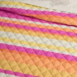 Caleffi - Copriletto-trapuntato Ibiza 100% Cotone Mediterraneo Singolo Fuxia -Vendite ATMOSPHERA || None || Maxwell & Williams 74258741 3